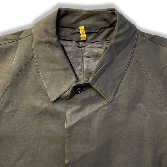Men's Cotton Car Coat Black - Picture 5 of 13